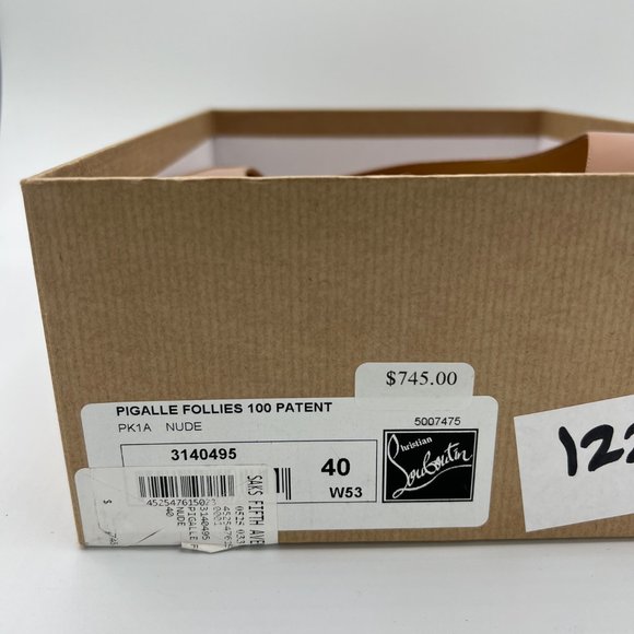 Christian Louboutin Pigalle Follies 100 Patent Leather Red Bottom Pumps - Picture 13 of 13